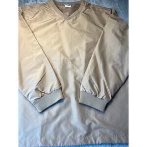 HPI Outdoor Golf Windshirt Size Large Mens Blue‎ V-Neck Pullover NWOT